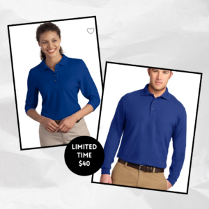 LIMITED TIME ~ Long Sleeve Polo